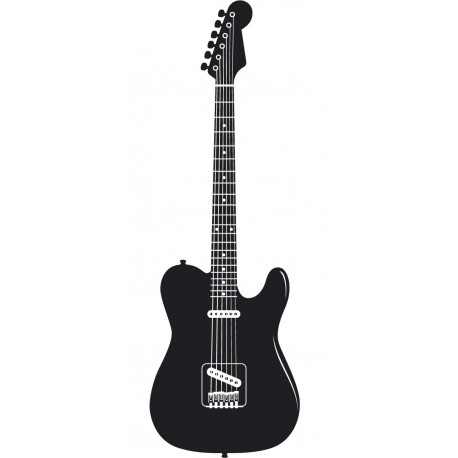 STICKER SWINGTIME SERIE INSTRUMENTS chitarra mod. Telecaster 100x34 cm DSS0002